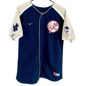 VTG Nike New York Yankees GARY SHEFFIELD Stitched Quality Jersey Youth Large